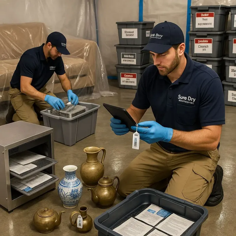 Content Protection and Restoration process in Montebello, CA