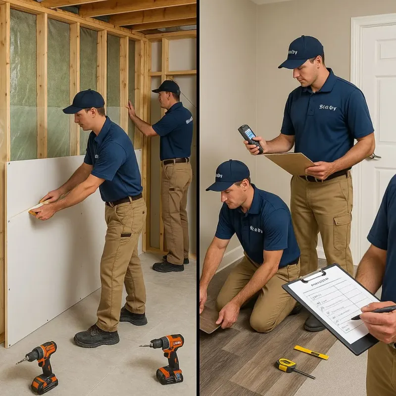 Repairs and Reconstruction process in Montebello, CA